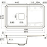 Мойка OMOIKIRI TASOGARE 86-GR 4993459