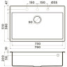 Мойка OMOIKIRI TEDORI 79-EV 4993954